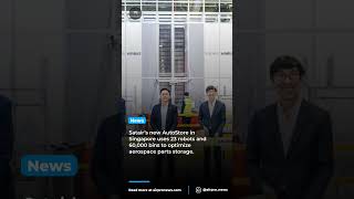 Satair Revolutionizes Aerospace Logistics with AutoStore Robotics