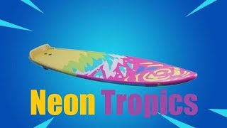 Score trick points with a Driftboard with the Neon Tropics applied to it screenshot 3