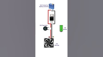 Temperature sensor circuit #sensor #shorts #viral #youtubeshorts