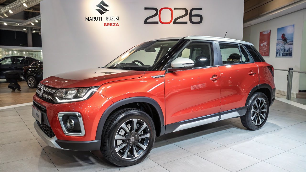 New 2026 Maruti Suzuki Brezza Unveiled! Next-Gen Compact SUV Powerhouse ...