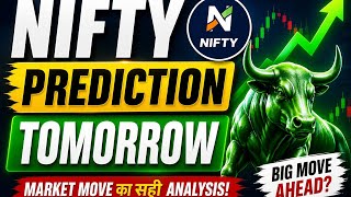 Nifty Prediction For Tomorrow | Nifty Prediction | Bank Nifty Tomorrow | option Trading | #nifty