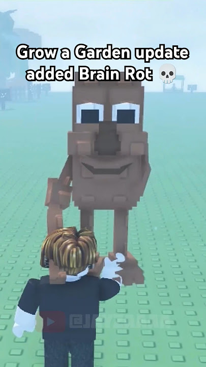Grow a Garden added Brain Rot 💀 #roblox #growagarden #update #brainrot #funny #memes #shorts