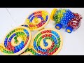 Marble Run Race ASMR☆BorneLund Twist &HABA Slope　Transparent car ＆ Truck #52