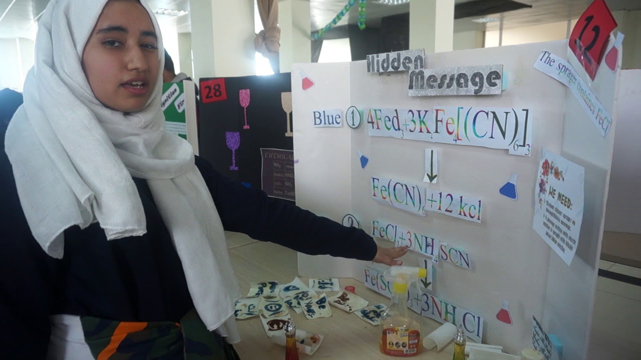 Hidden Message Science #Hidden_Message #TIS_Science_Fair_2019 #TIS_Senior_Section - YouTube