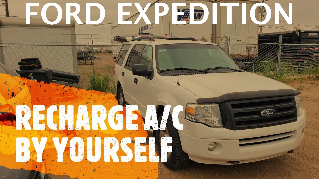 ford excursion ac recharge