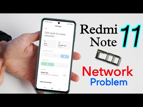 How to Fix Redmi Note 11 Network Problem | Redmi Note 11 Sim Not Working