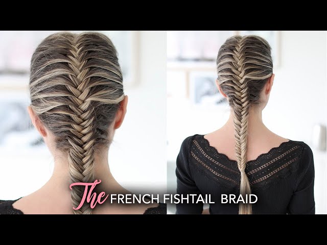 Romantic Braided Hairstyle | Fishtail Side Braid - YouTube