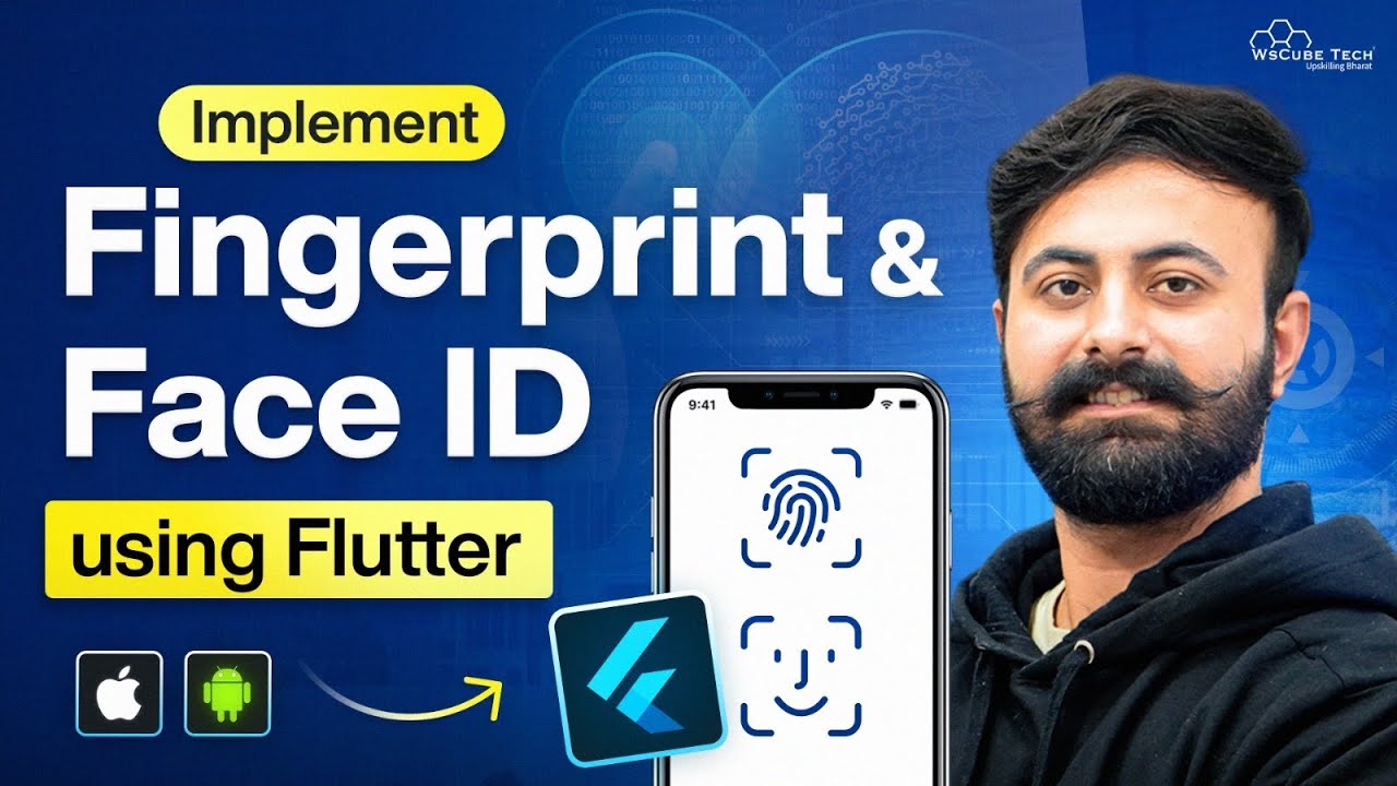 How to Add Fingerprint & Face ID in Your Flutter App (Easy Guide) - YouTube