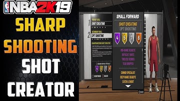 NBA 2K19 Prelude - Sharpshooting Shot Creator SF Build