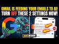 Gmail Is Feeding Your Emails to AI – Turn OFF These 2 Settings NOW!