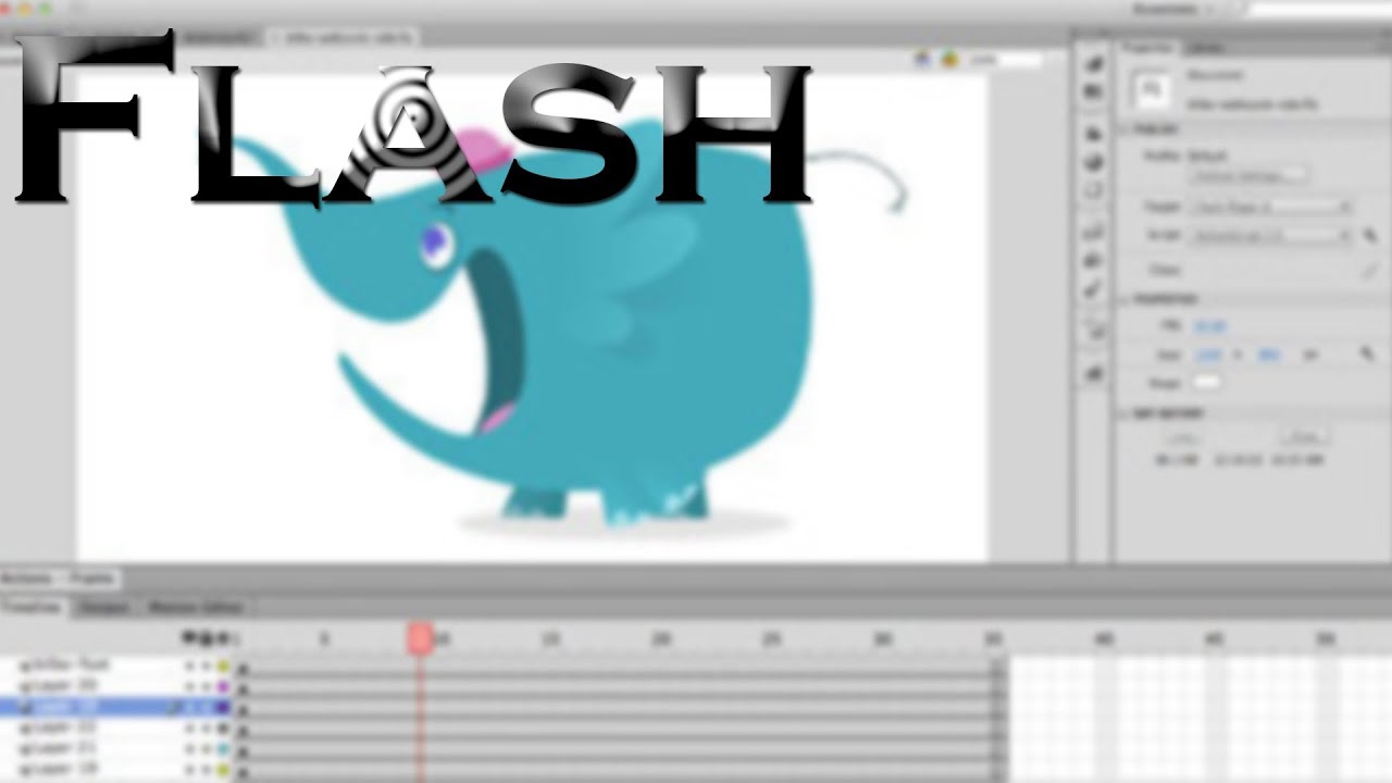 Flash for beginners 2/7 - YouTube