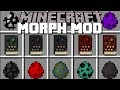 Minecraft MORPH MOD / MORPH IN TO DRAGONS!! Minecraft