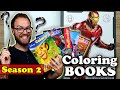 Professional Artist Turns COLORING BOOKS into ART | + Season 2 Announcement