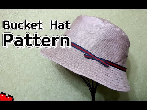 63.  Bucket Hat Pattern/모자/모자만들기/벙거지모자/DIY HAT/hat making/벙거지모자만들기/버킷햇만들기/모자만들기 패턴/모자 도안