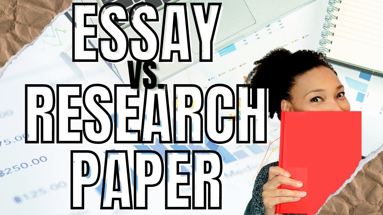 difference between research essay and paper