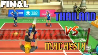 Roll Spike Sepak Takraw Final Story Mode (Malaysia VS Thailand) ~ Gameplay screenshot 5