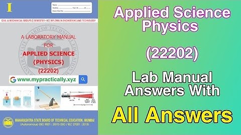 applied science physics (22202).    lab manual answer.  diploma polytechnic engineering 😍😍#diploma