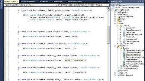 T2Ti ERP 2.0 - C# - Gestão de Compras - 13   Cliente WPF   Cotacao