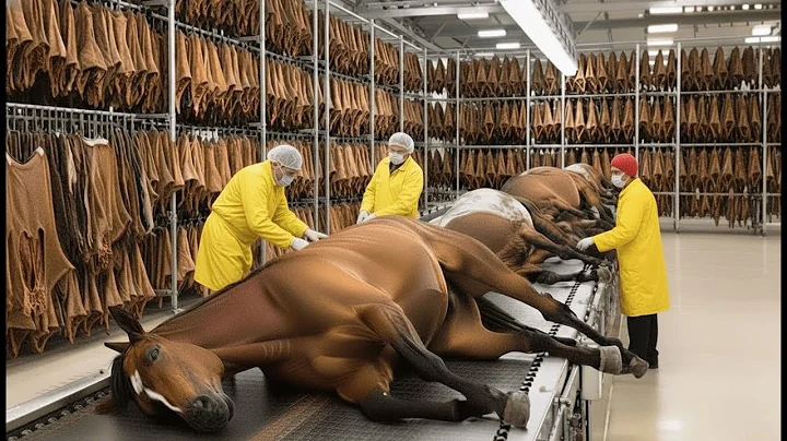 Inside the Horse Leather Factory: From Raw Hides to Million-Dollar Luxury (Full Process)