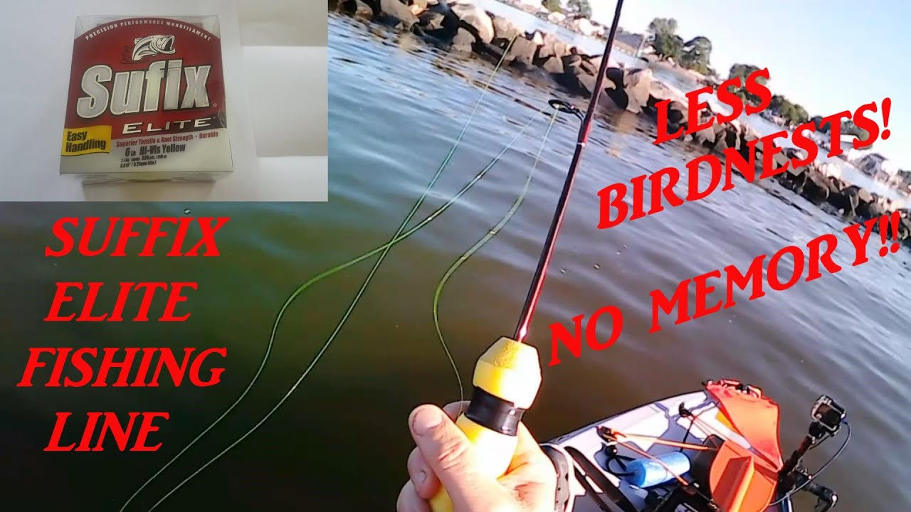 SUFFIX FISHING LINE! MINIMAL MEMORY, MINIMAL BIRDNESTS!! 