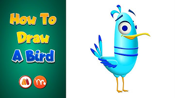 How to draw a Bird in Moho | Part 1 | Rigged Animation