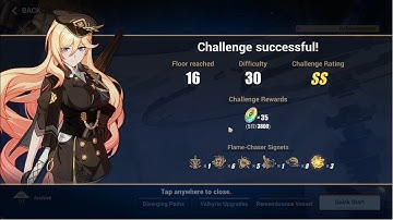 Valkyrie Gloria SS - Sequence: Dangerous SS Rating(Cheese Strat) | Elysian Realm | Honkai Impact 5.0