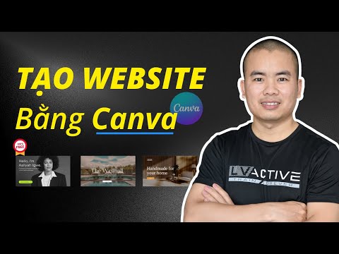 3 Bước Tạo Một Trang Web Trên Canva trong 5 phút | Phan Văn Cương