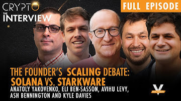The Founders Scaling Debate: Solana vs. Starkware