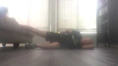 Left sidelying left flexed FA adduction with right extended FA abduction and left abdominal Co-acti