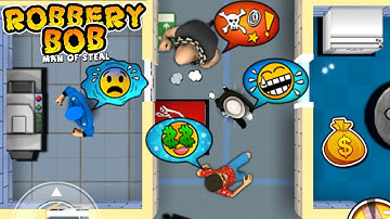 Robbery Bob - Prison vs Robbery Bob 2 Gameplay Walkthrough Ep 110