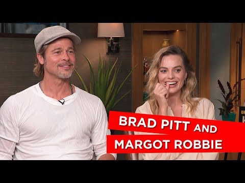 'it's-uncomfortable-at-the-urinal'-margot-robbie-and-brad-pitt-talk-awkward-fan-encounters