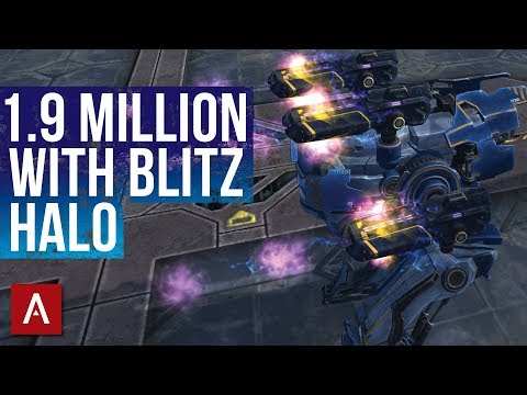 War Robots Blitz / INSANE Brawling with Blitz Halo MK2 - 1.9 MILLION DAMAGE | WR - War Robots Blitz / INSANE Brawling with Blitz Halo MK2 - 1.9 MILLION DAMAGE | WR