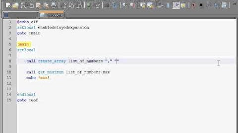 Batch 65 Maximum Function