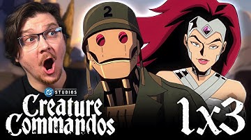 CREATURE COMMANDOS EPISODE 3 REACTION | Cheers to the Tin Man | DC STUDIOS | DCU | REVIEW