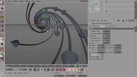 [시포디 강좌] 모그라프 트레이서와 이미터의 활용: 시네마 4D(Cinema 4D MoGraph Tracer & Emitter Tutorial)