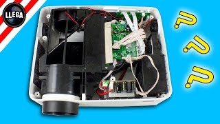 WHAT´S INSIDE OF A LED PROJECTOR  LCD | HOW A LED PROJECTOR WORKS  CHINESE LCD
