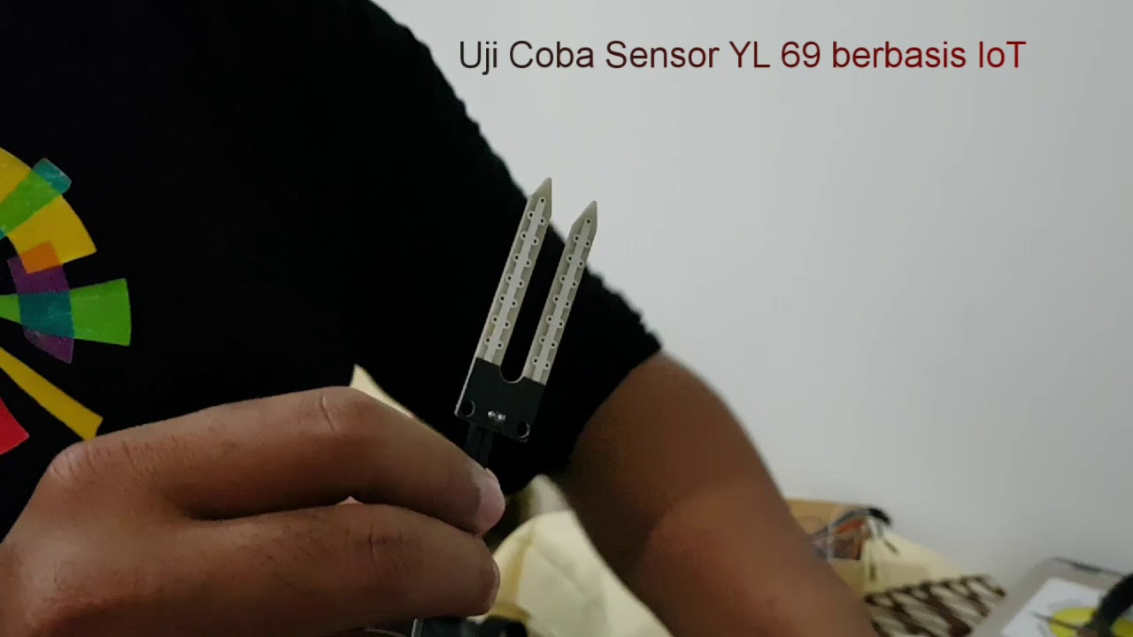 Uji Sensor YL 69 berbasis IoT - Thingspeak - YouTube