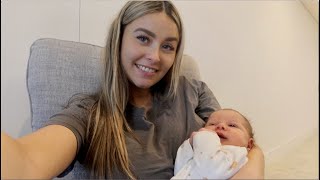 A Day In The Life With A Newborn | Meet My Baby ♡
