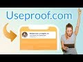 How to Install Useproof.com on Your Website (Awesome Social Proof Software!)