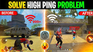 PING ഇനി വരില്ല 💯| HIGH PING SOLUTION IN FREEFIRE | FREEFIRE NETWORK ISSUE FIX| #freefire|MALAYALAM
