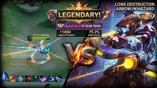 Top Global Yi Sun Shin And Saber Trying To Counter My Fanny intense  Game Fight 