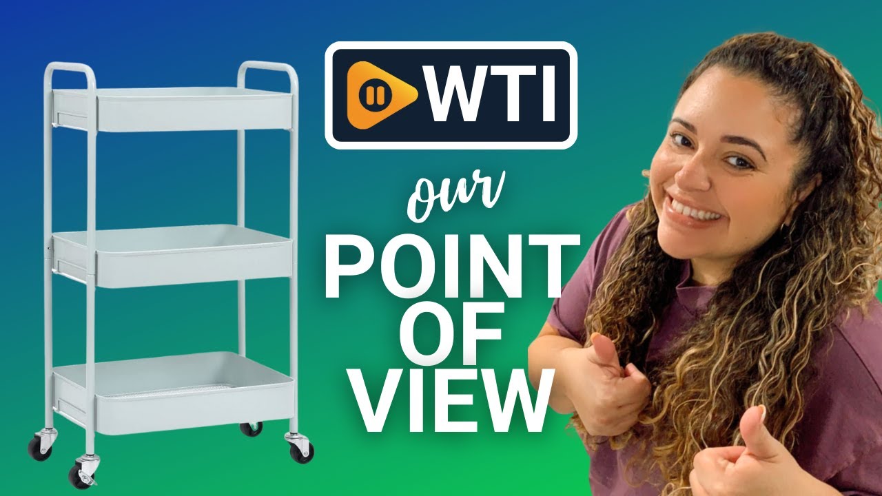 TOOLF 3Tier Rolling Cart Our Point Of View YouTube