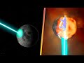 EL LASER MÁS POTENTE DEL UNIVERSO VS LA LUNA! *ÉPICO*