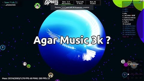 AGARIO TAKEOVER SERVER WITH BOTS #7 | OP-BOTS.COM - Agar Music YT