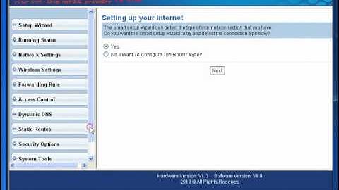 CW-8196 configuration