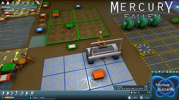 Mercury Fallen - Gameplay [Sci-Fi Sim/Colony/Strategy/City Building/Exploration]
