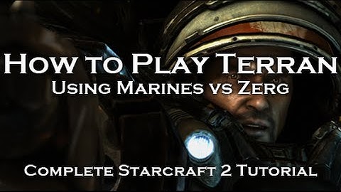 [Starcraft 2: HoTS] Terran Tutorials - Marine Splitting vs Zerg (TvZ)