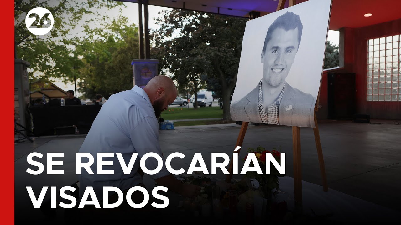 Gobierno de Trump revocará visados a quienes "glorifiquen" el asesinato de Charlie Kirk