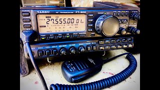 YAESU FT-900 HF TRANSCEIVER testing by 153E251