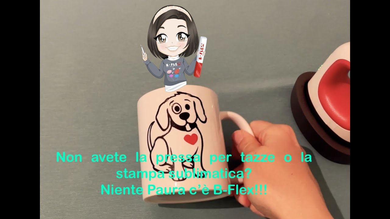 Volete fare delle tazze ma non avete ne pressa ne sublimazione ...